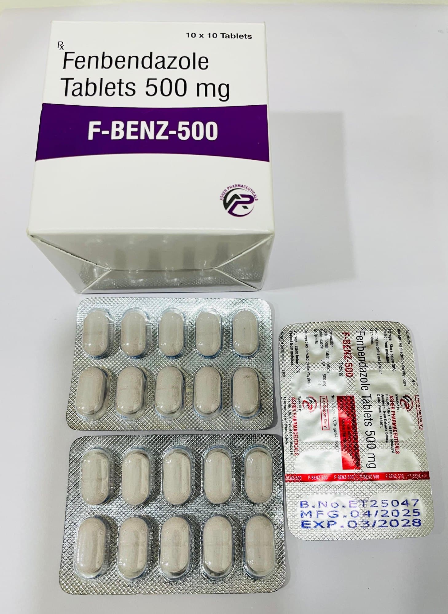 Fenbendazole 500mg