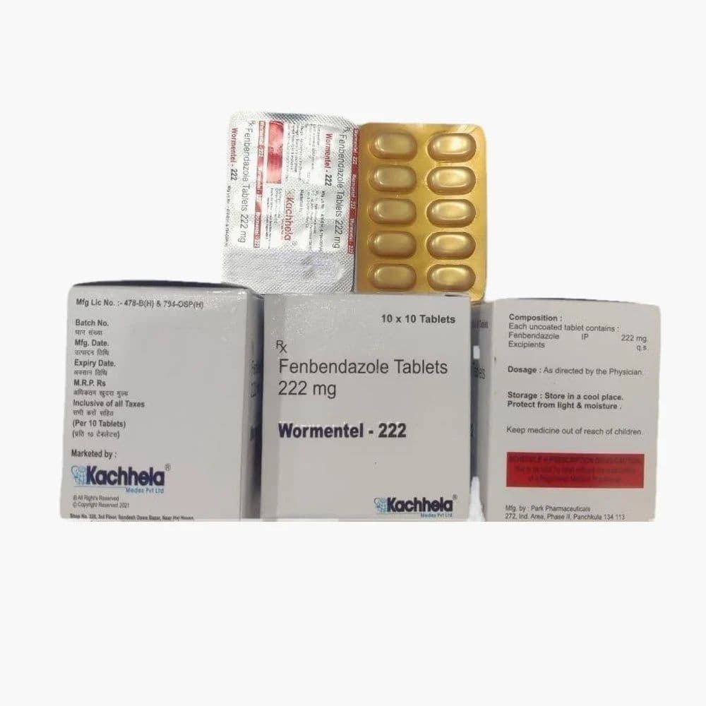 Fenbendazole 222mg