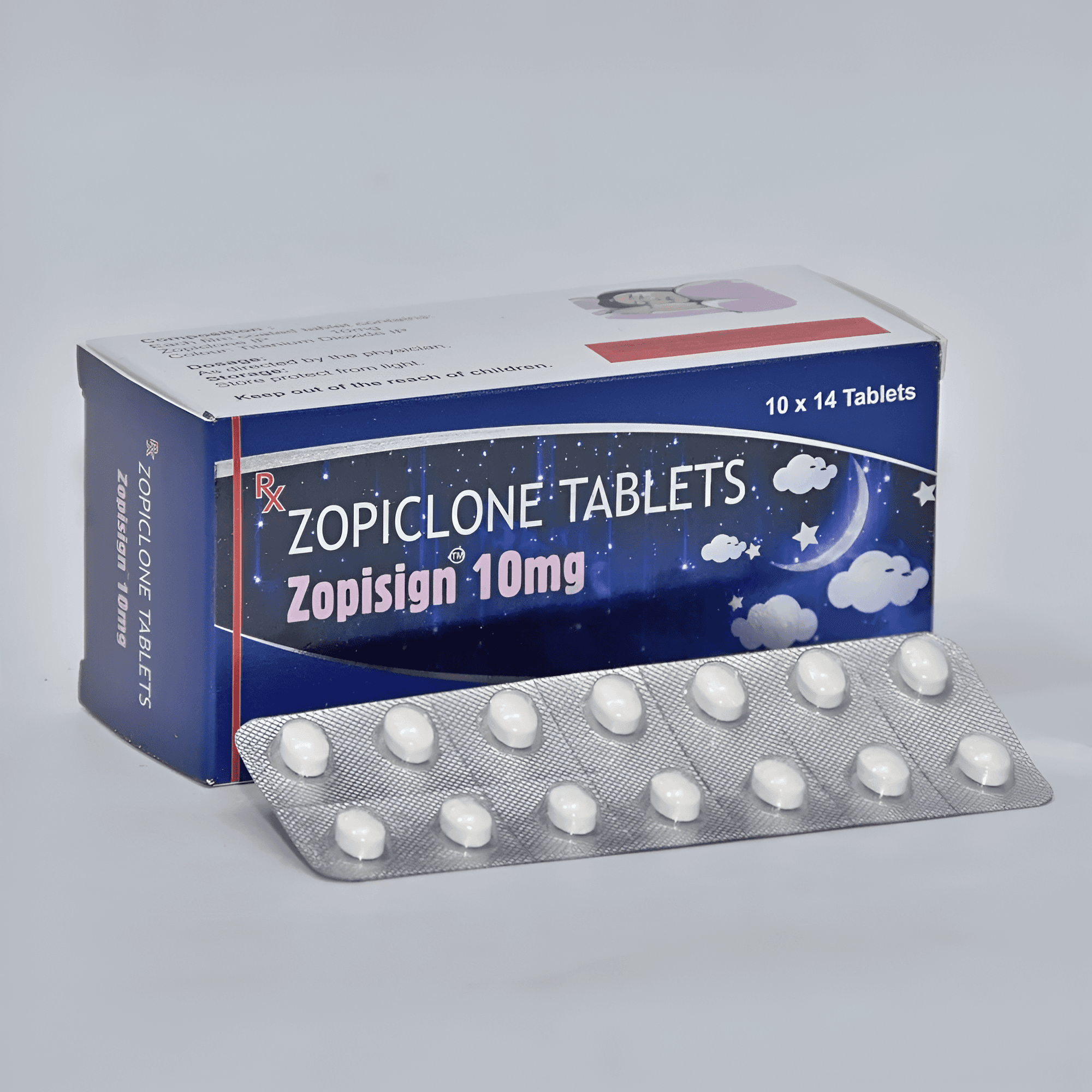 Zopisign 10mg — Zopiclone Tablets