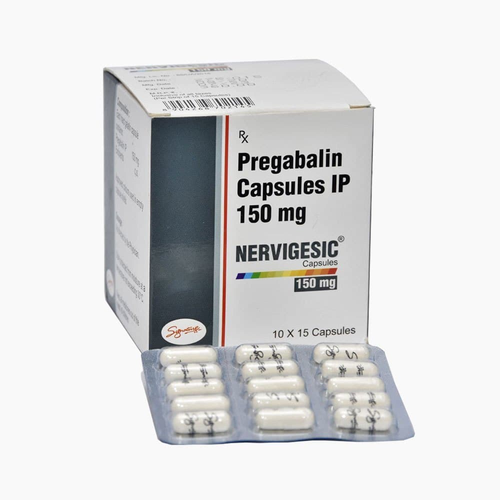Nervigesic 150mg — Pregabalin Capsules