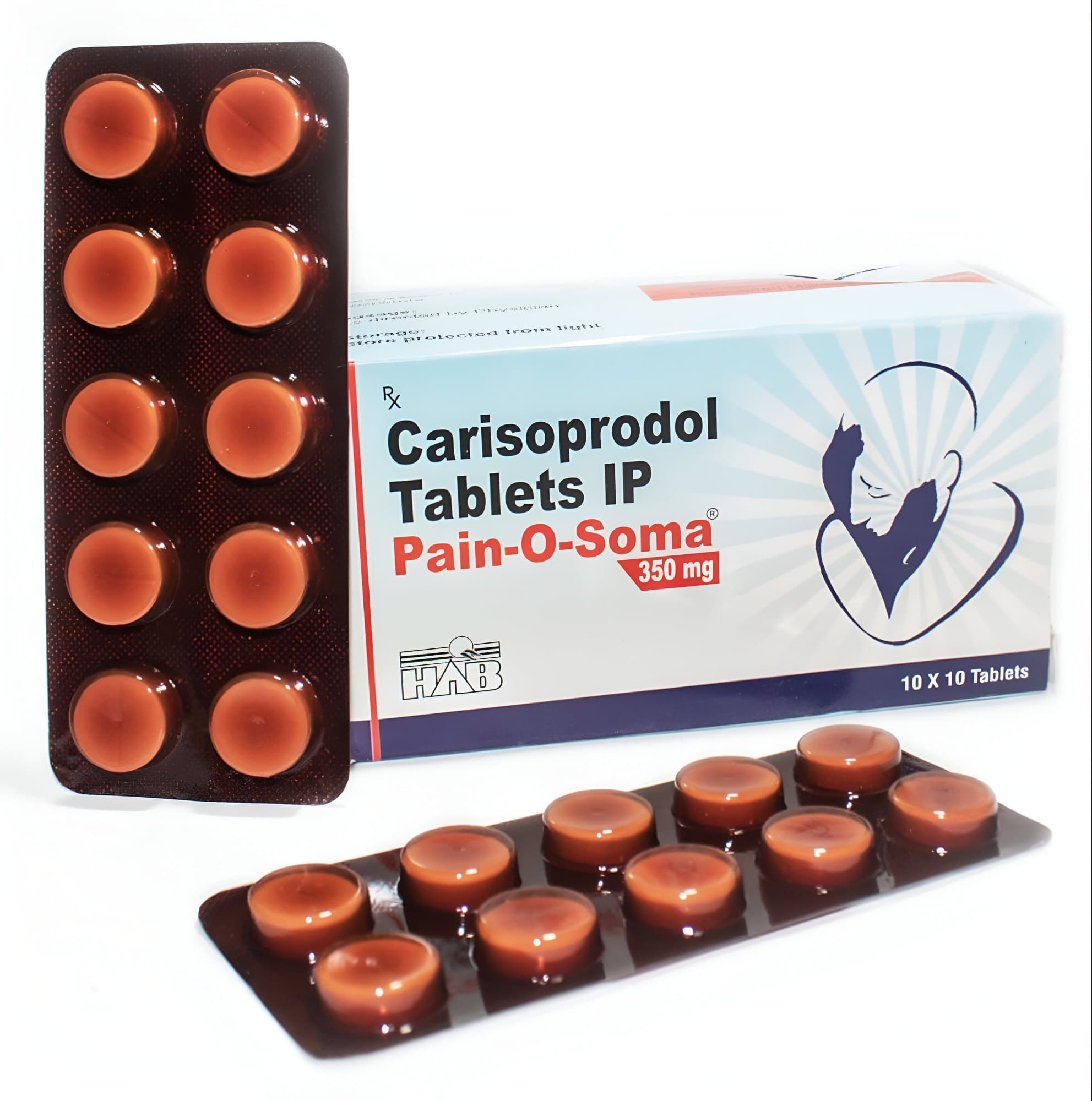 Pain-O-Soma 350mg — Carisoprodol Tablets