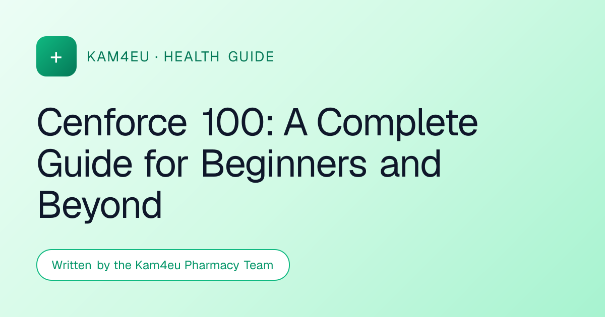 Cenforce 100: A Complete Guide for Beginners and Beyond