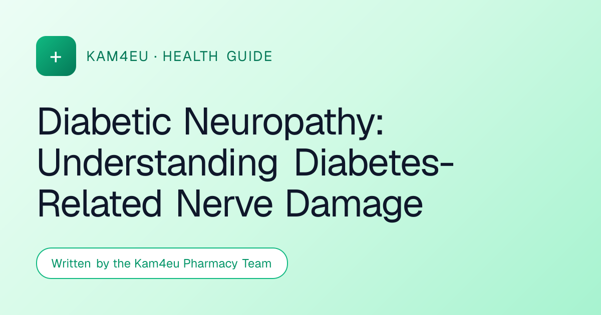 Diabetic Neuropathy: Understanding Diabetes-Related Nerve Damage