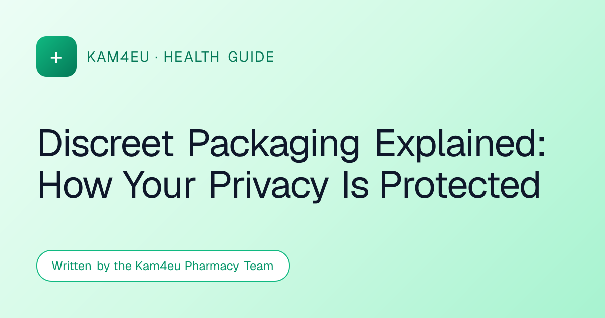 Discreet Packaging Explained: How Your Privacy Is Protected