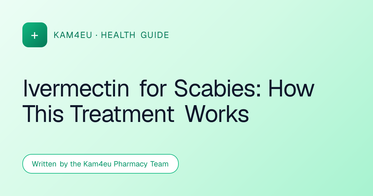 Ivermectin for Scabies: How This Treatment Works