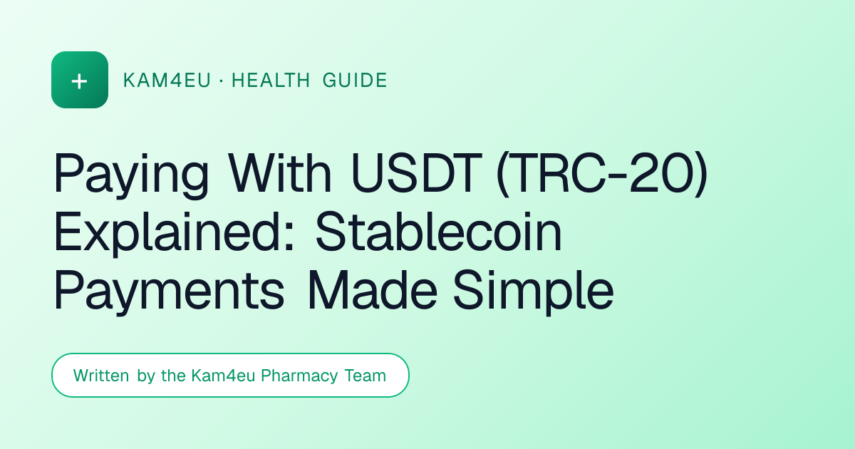 Paying With USDT (TRC-20) Explained: Stablecoin Payments Made Simple