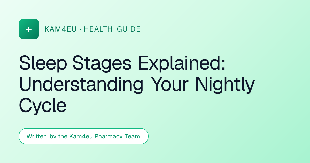 Sleep Stages Explained: Understanding Your Nightly Cycle