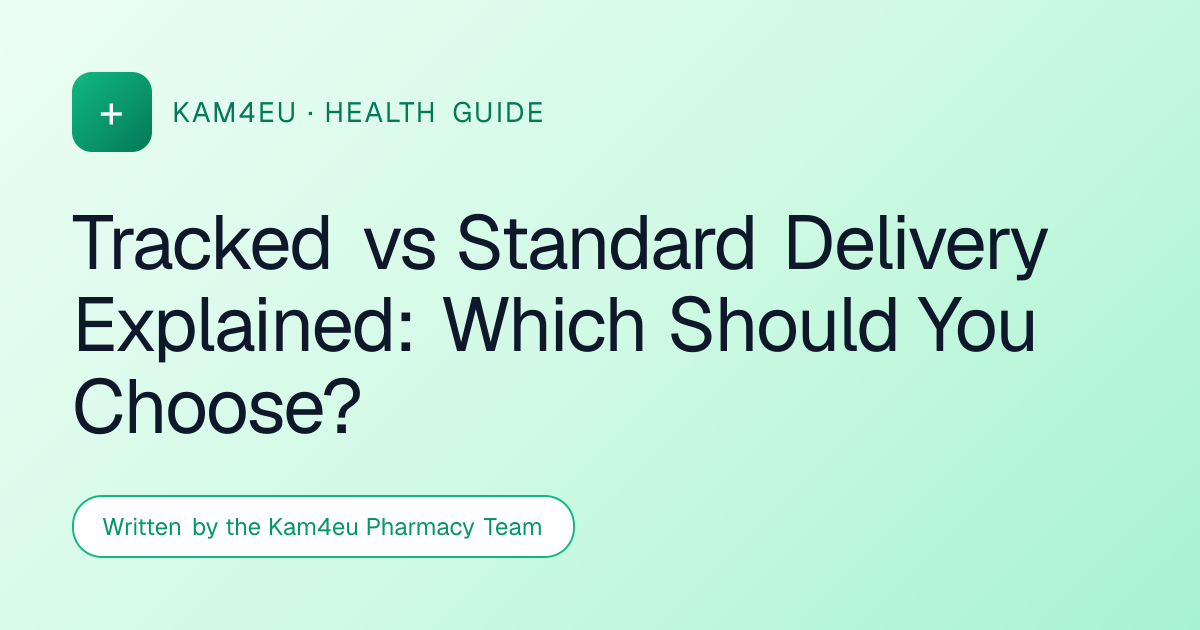 Tracked vs Standard Delivery Explained: Which Should You Choose?